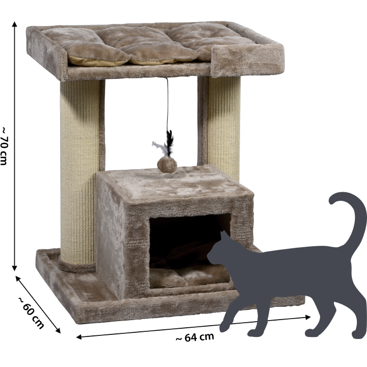 dobar Premium Kratzbaum Softy